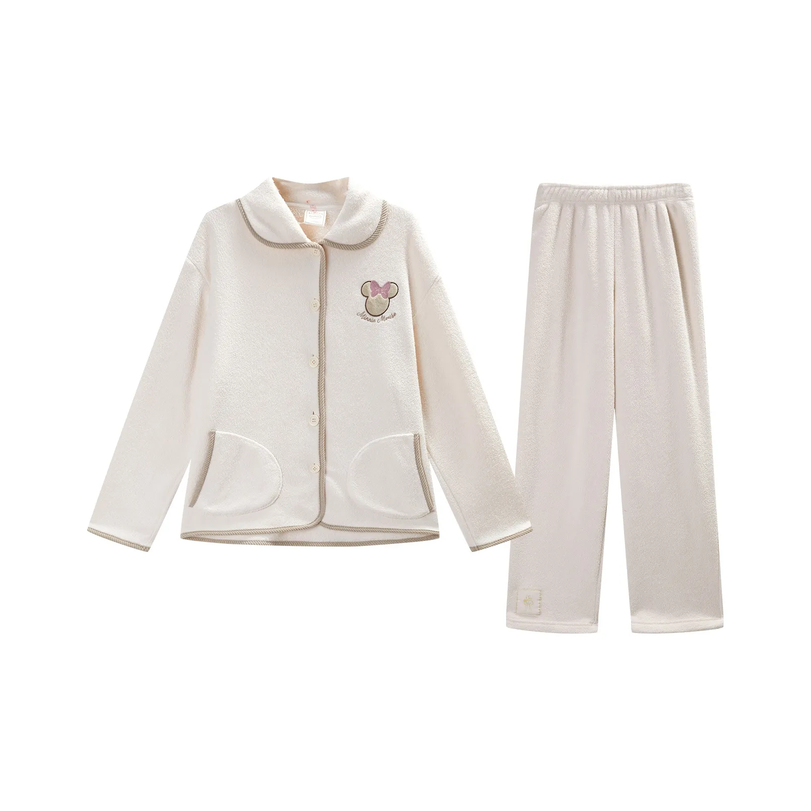 GUKOO x Disney Minnie Пижамный комплект женский цвет сливовый