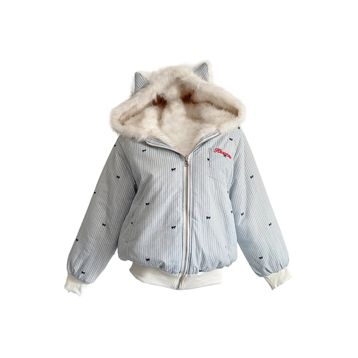 GRAYISMOON Хлопковый пуховик женский