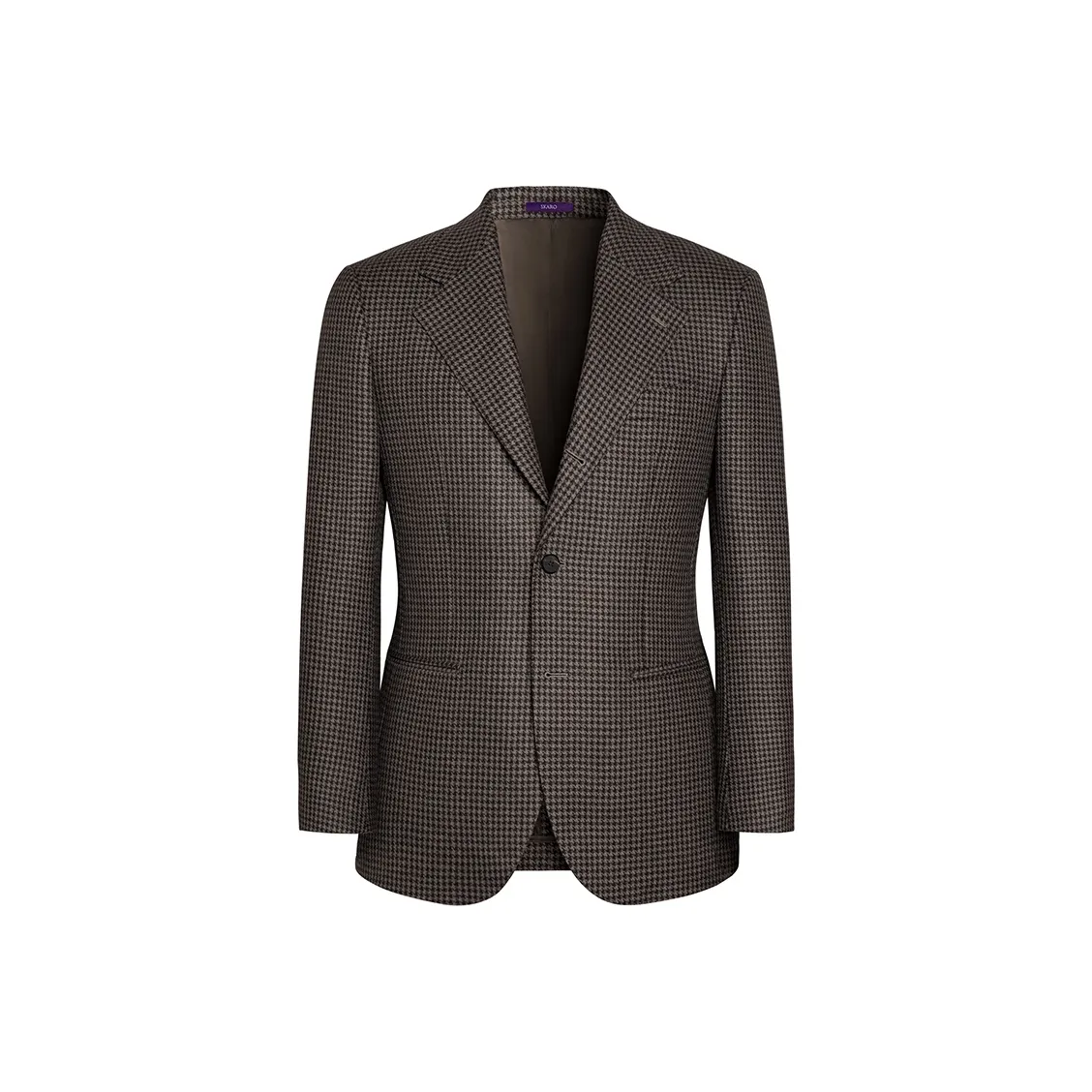 SKARO Темно-фиолетовый Гусиная лапка SKV1341 Мужской Деловой костюм