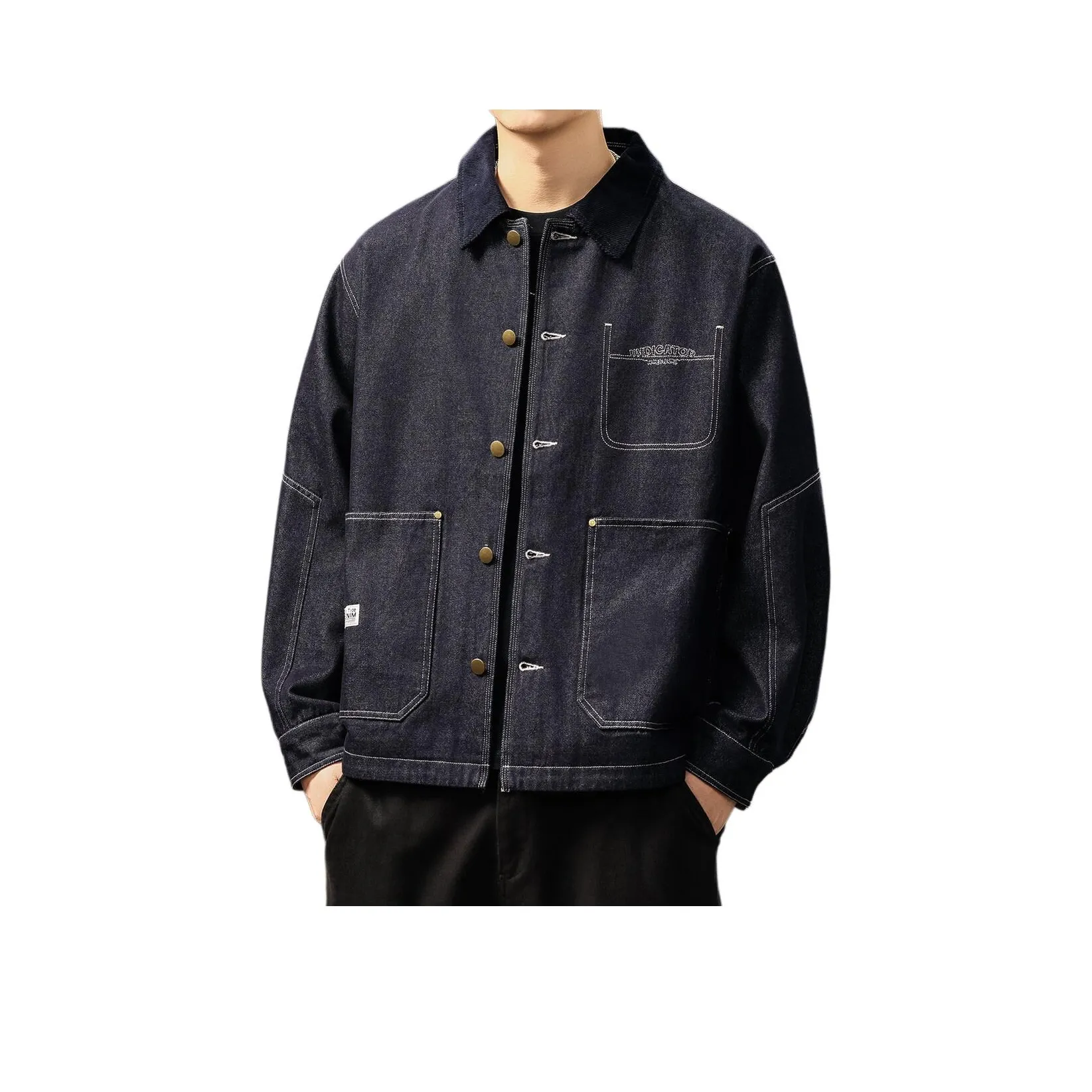 GUISE Синий Унисекс Джинсовые куртки