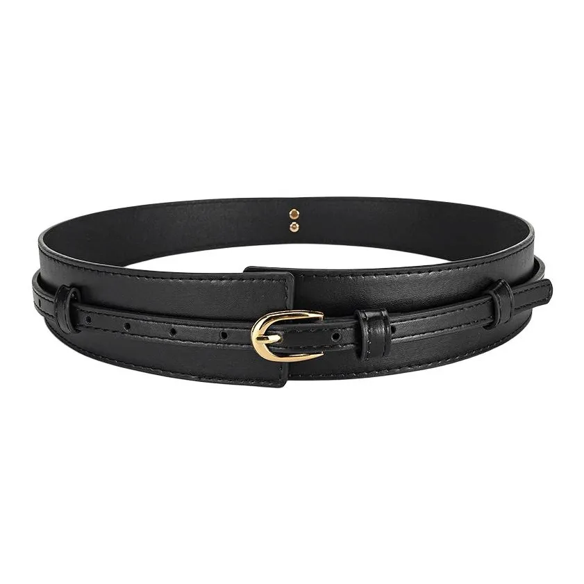 JEANSWEST ПУ (полиуретан) Искусственная кожа Ремни Женские 4CM