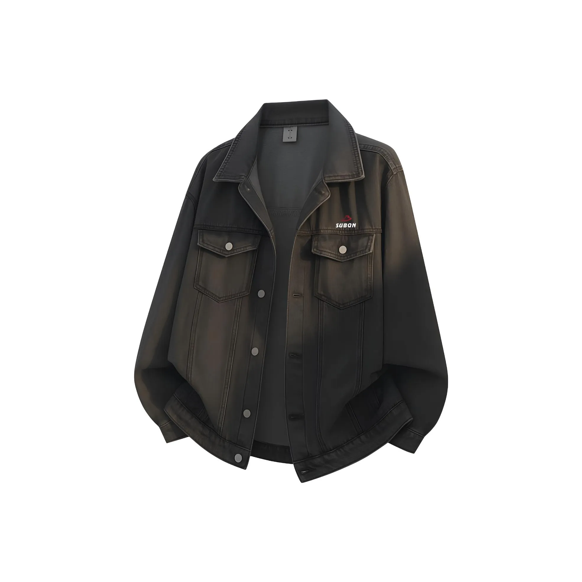 SUBEIQINGNIAN Деним Куртка Унисекс