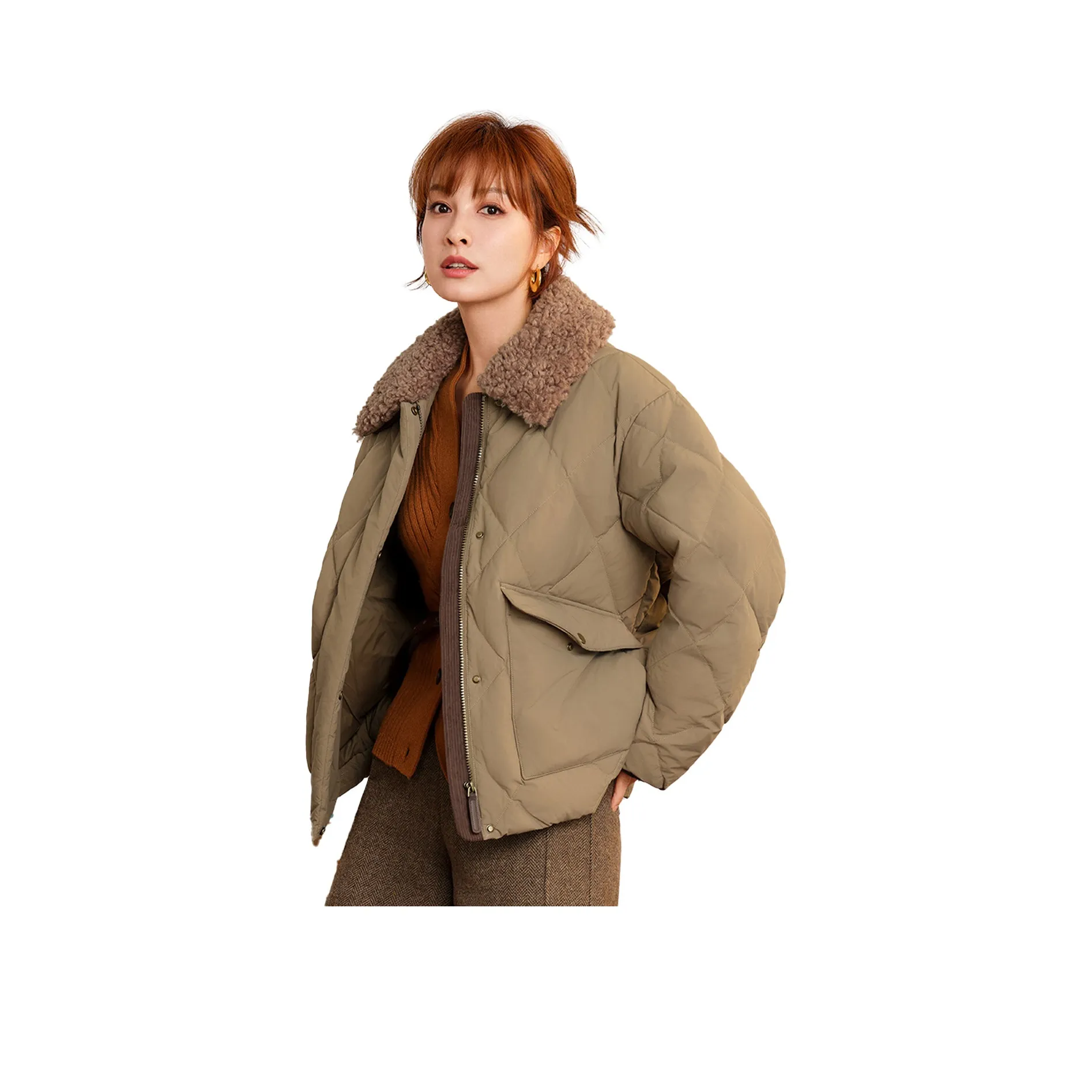 BENGEN Женские пуховики