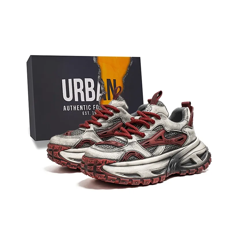 URBAN AUTHENTIC Высота Увеличивающие Износостойкие Противоскользящие Низкие Кеды Мужские