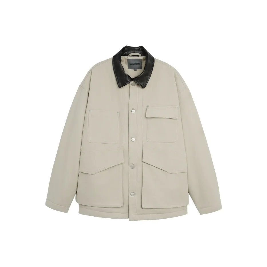 Bodydream Элегантный Каменный Серый Мужской Пуховик