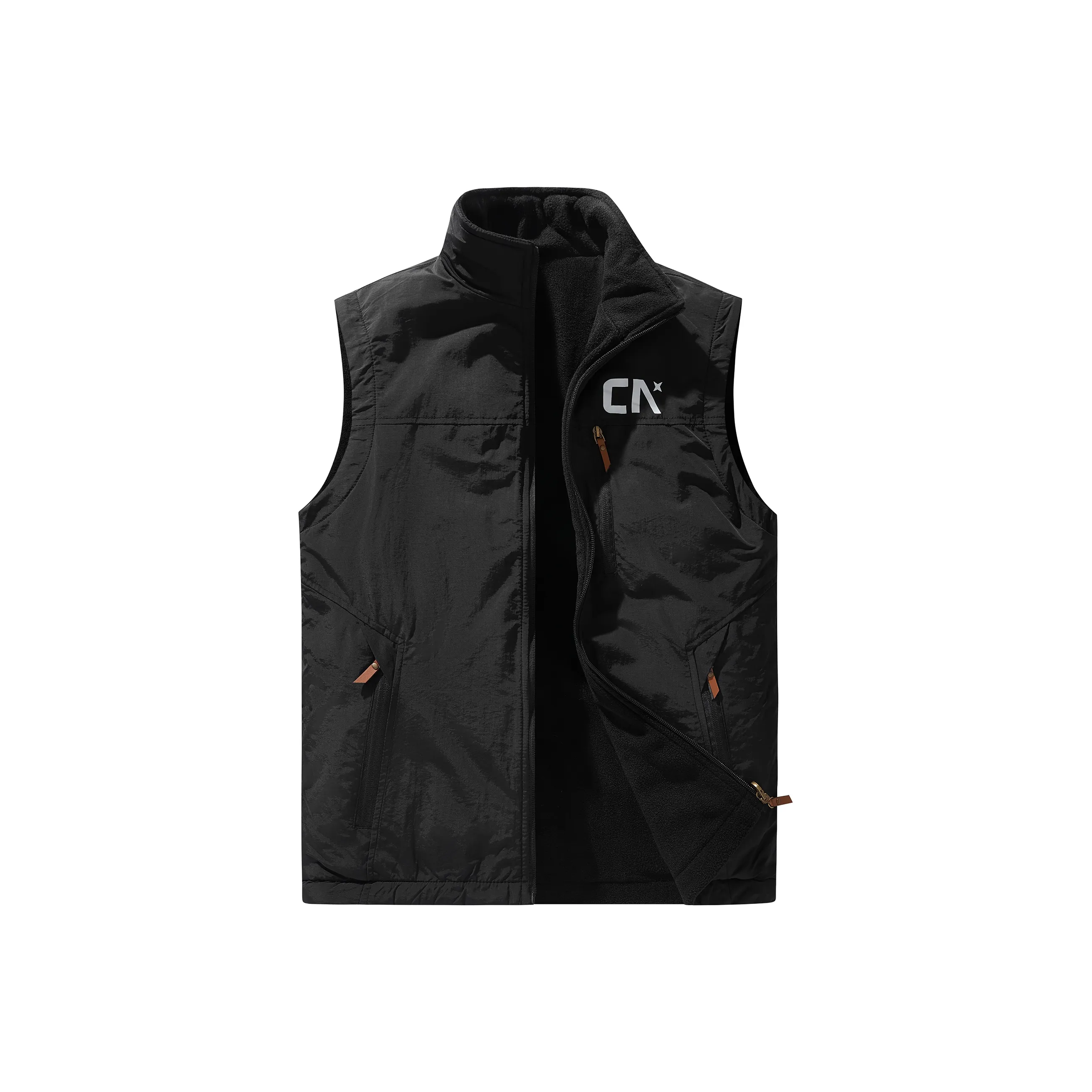 ZHONGGUOHANGTIAN Флисовый жилет унисекс