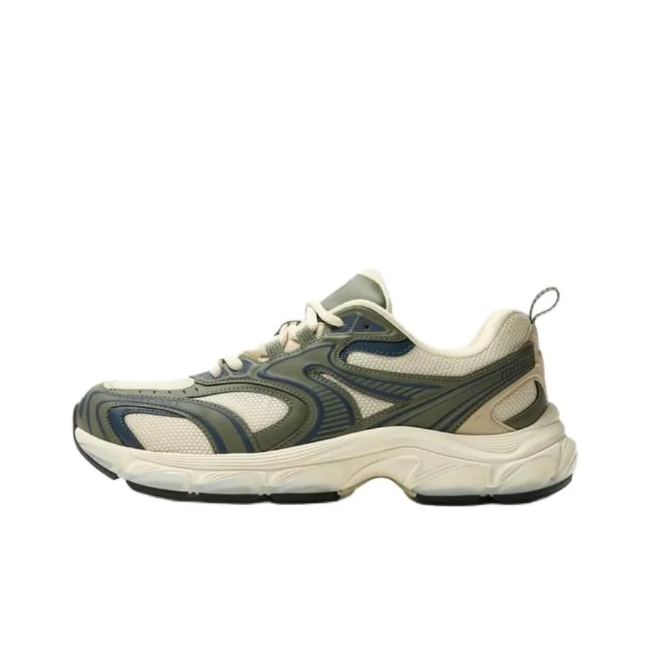 ZARA Низкий топ Повседневная обувь Мужская Зеленая