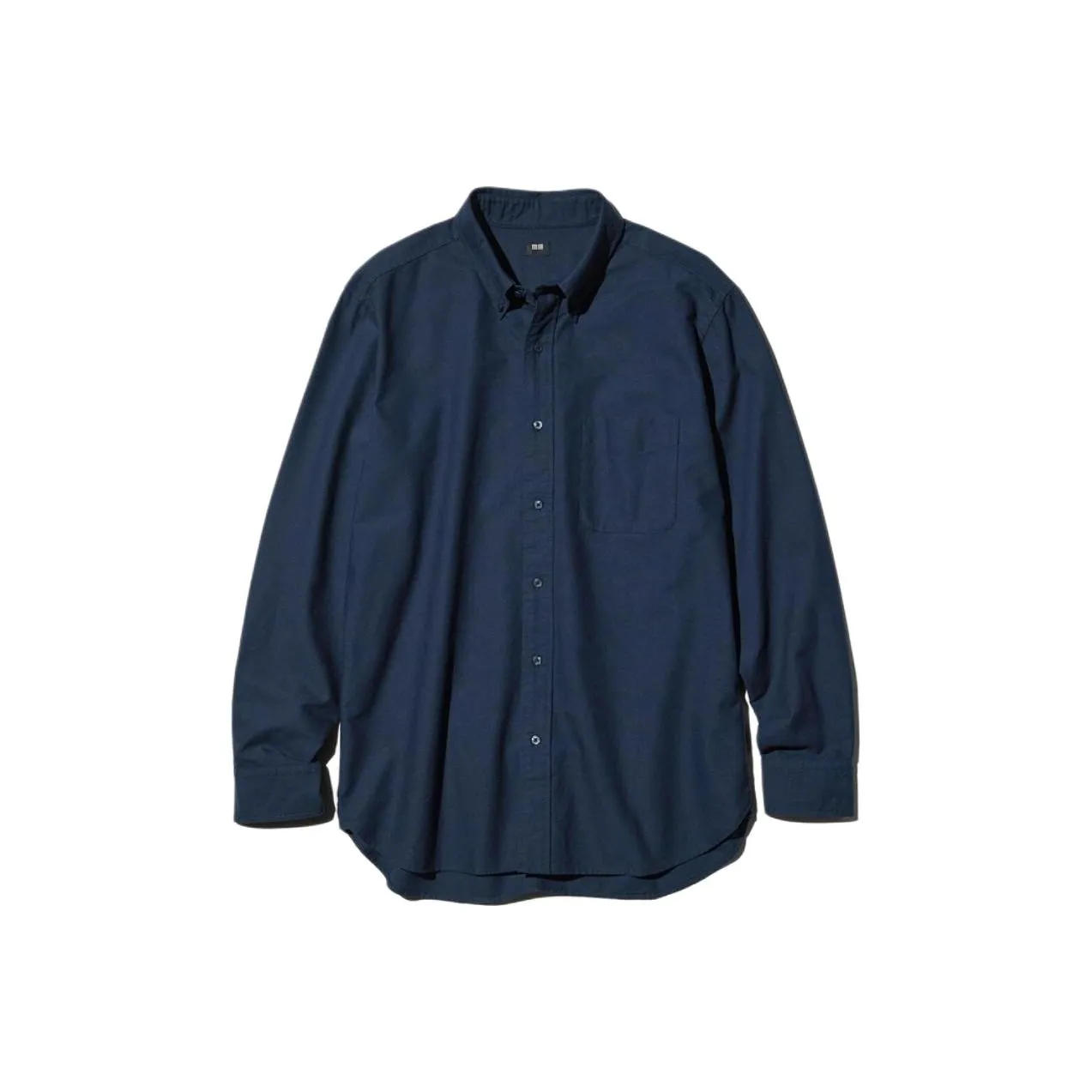 UNIQLO Темно-синие унисекс рубашки