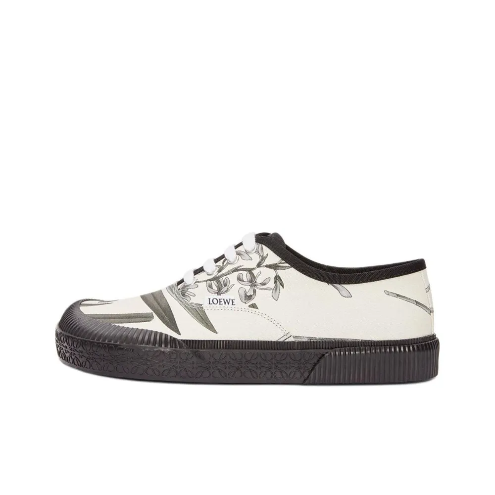 LOEWE Terra Vulca Canvas Shoes Men Low Top