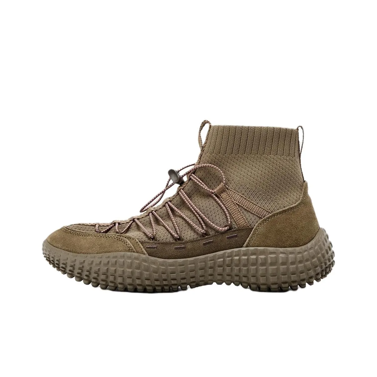 ZARA Ботильоны 6 см Женские Хаки Зеленый