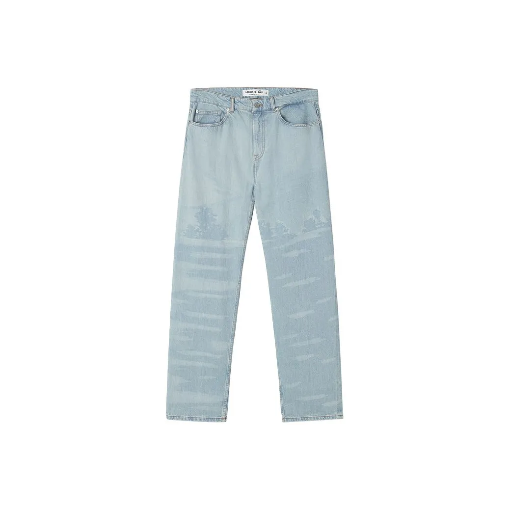 Lacoste MKU Светлый Деним Мужские Джинсы