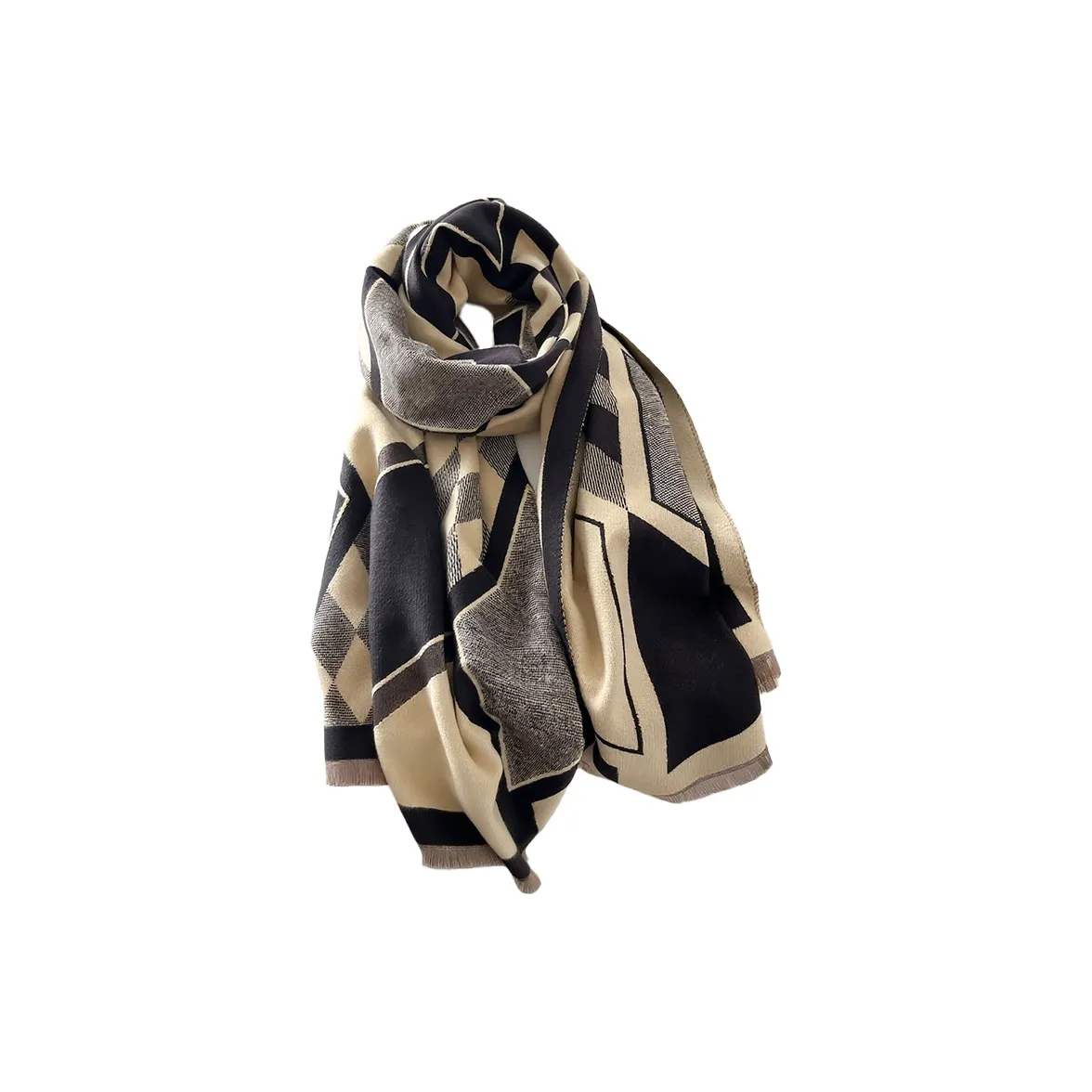 ACUC Искусственный кашемир Вязаные шарфы Унисекс