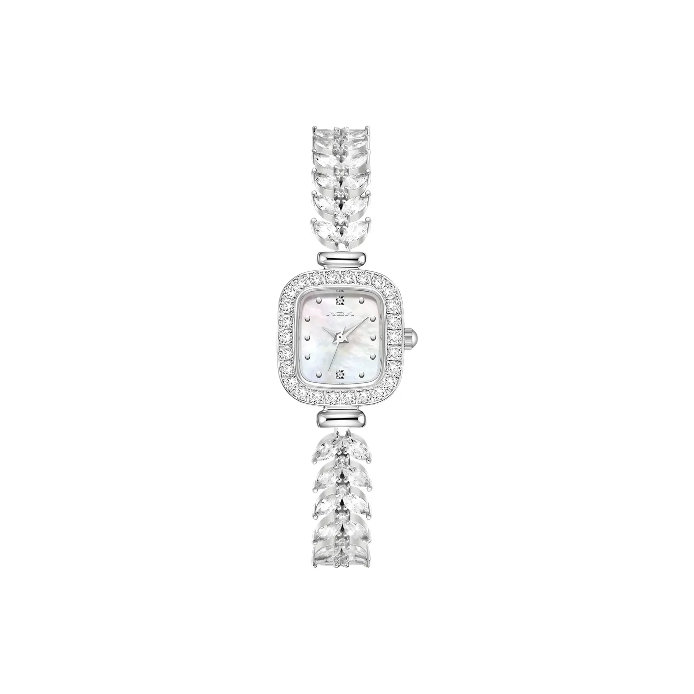 ABA Кварцевый механизм Часы Женские Жемчужная раковина Циферблат