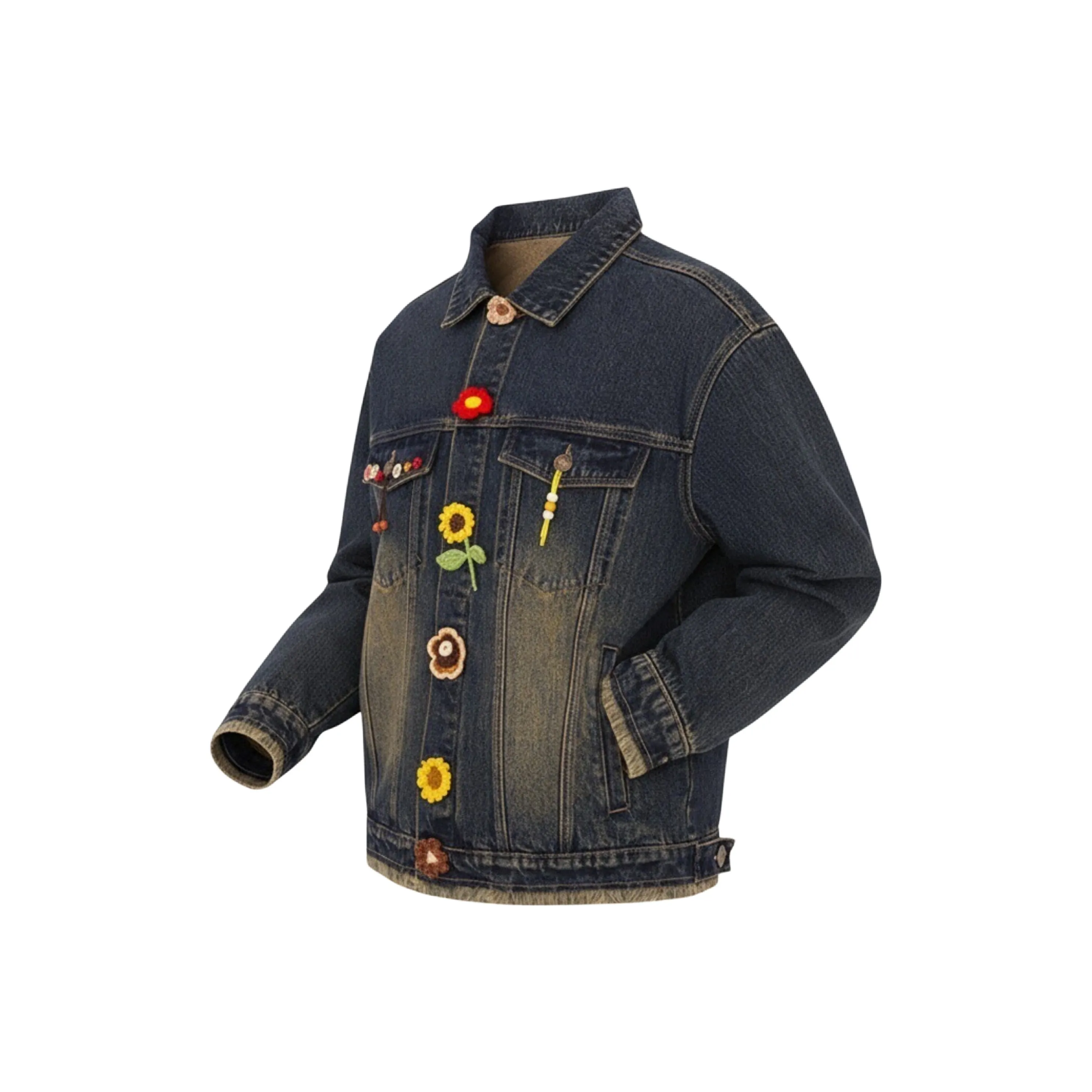 FA2LO Синий Унисекс Джинсовые куртки