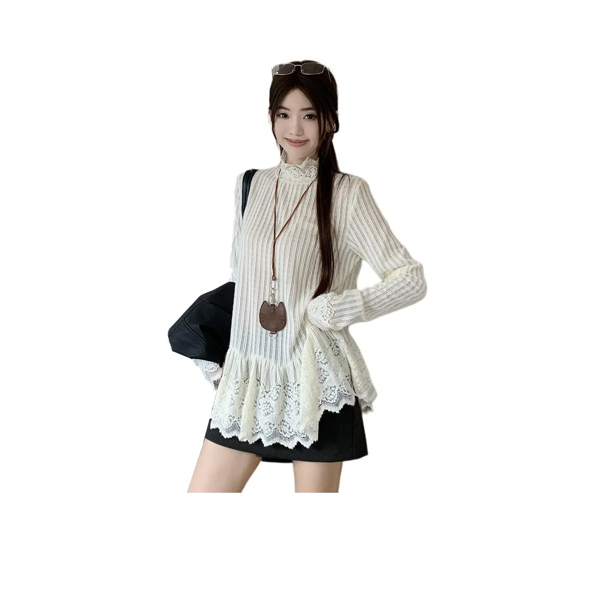 CASTLE WOODS Белый Женские T-рубашки