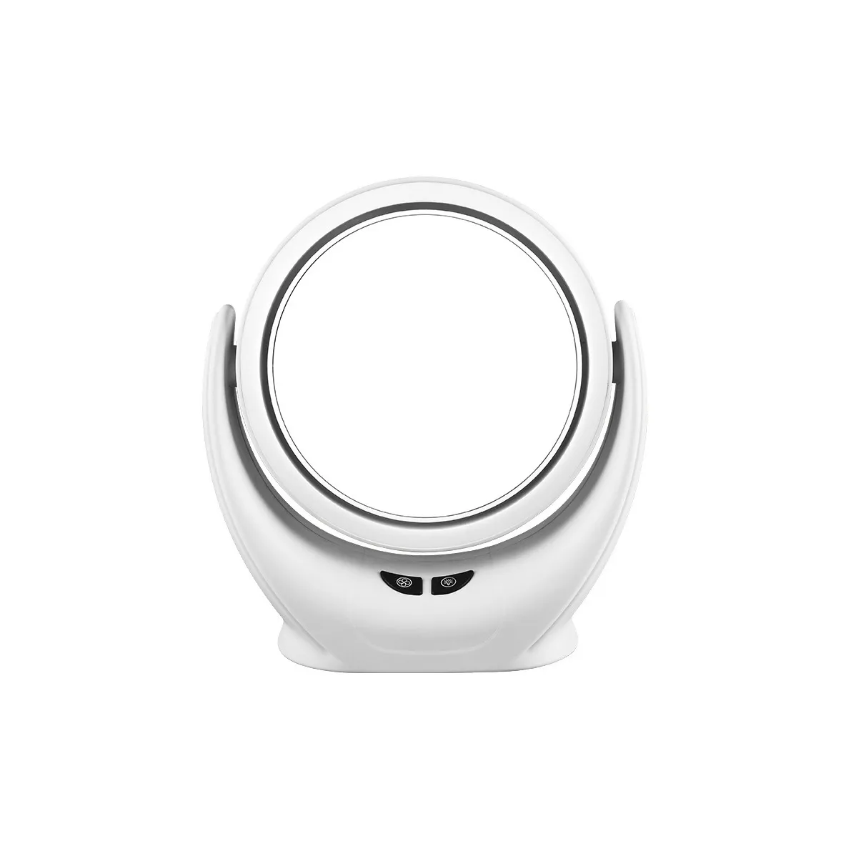 PureLove 3-в-1 LED Веер с Светом Многофункциональный Глянцевый Зеркало MAKE UP