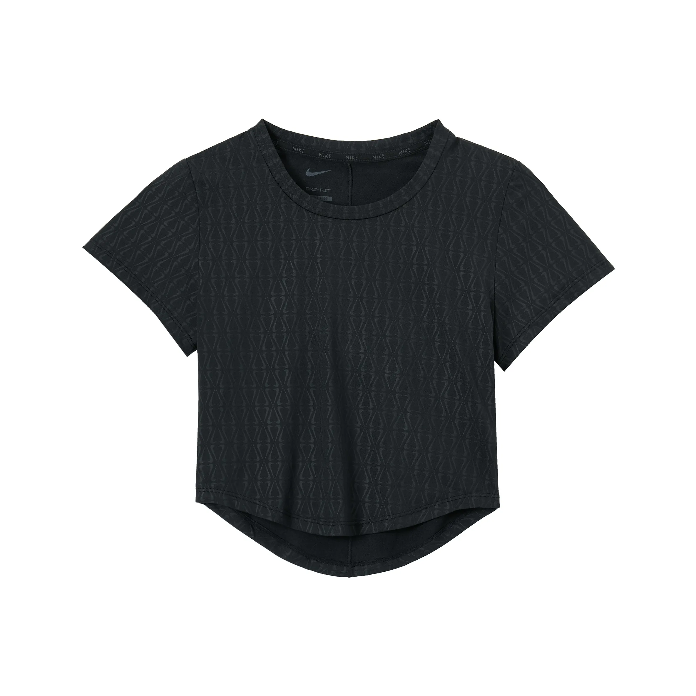 NIKE Черные Женские Короткие Топы