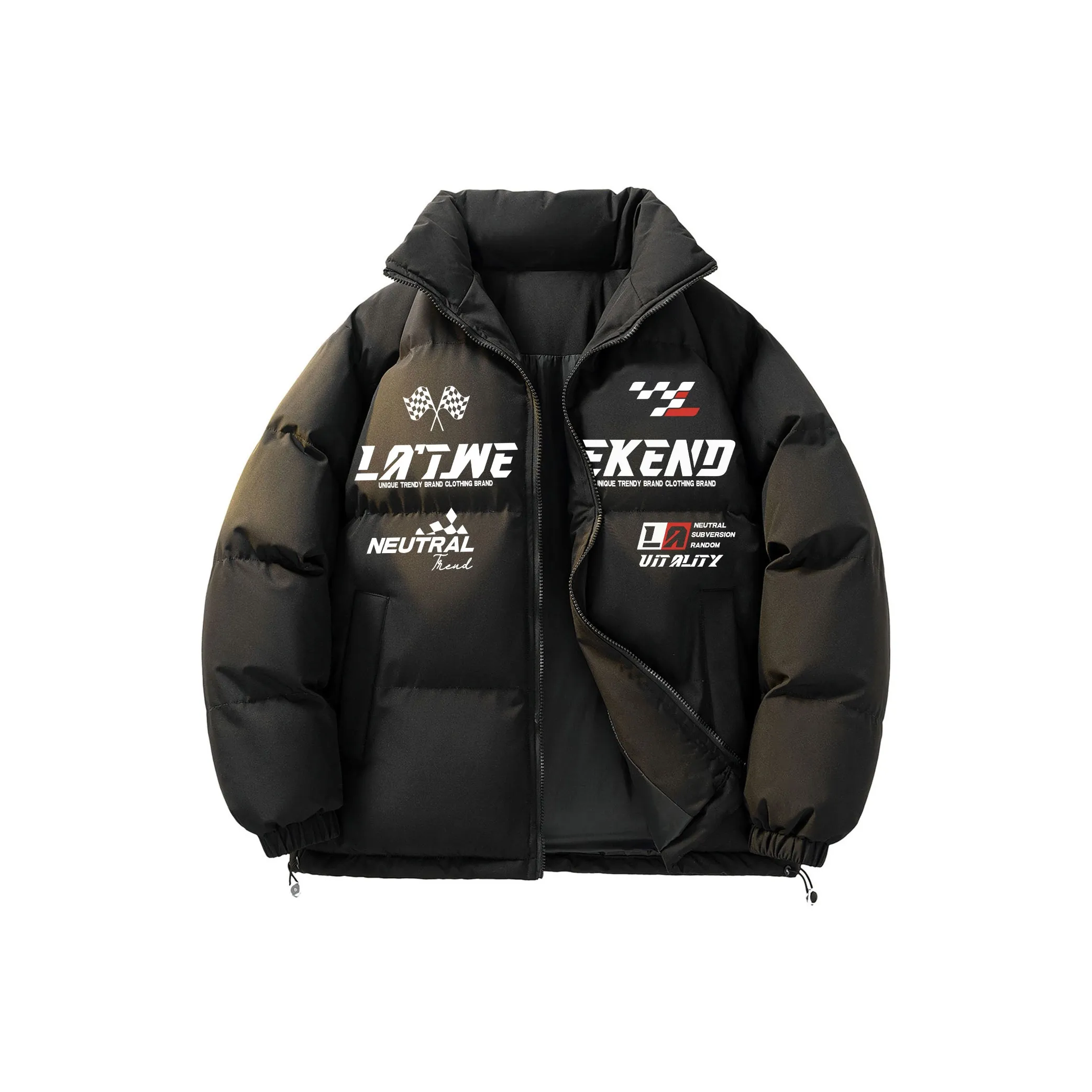 LA'T.WEEKEND Пуховик Унисекс