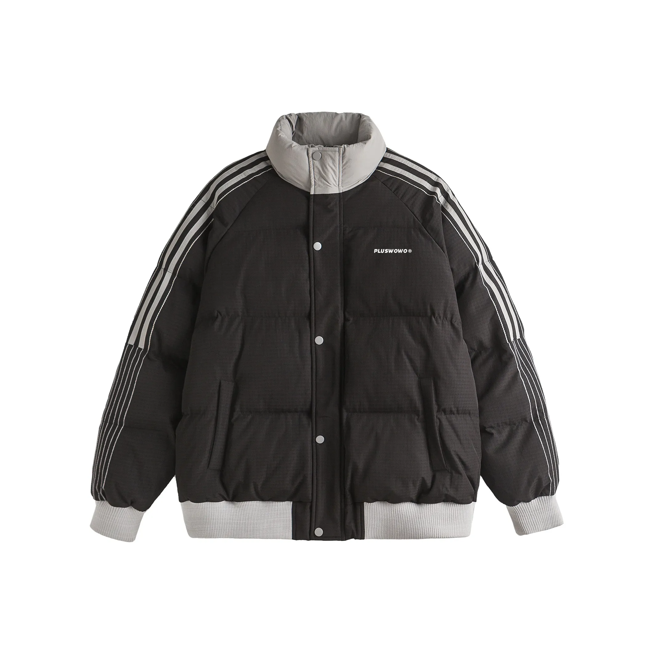 PLUSWOWO Пуховая куртка пальто унисекс