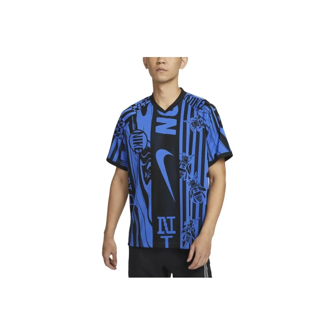 Nike Культура OF Football T-Shirt Мужская Игровая Королевский Синий