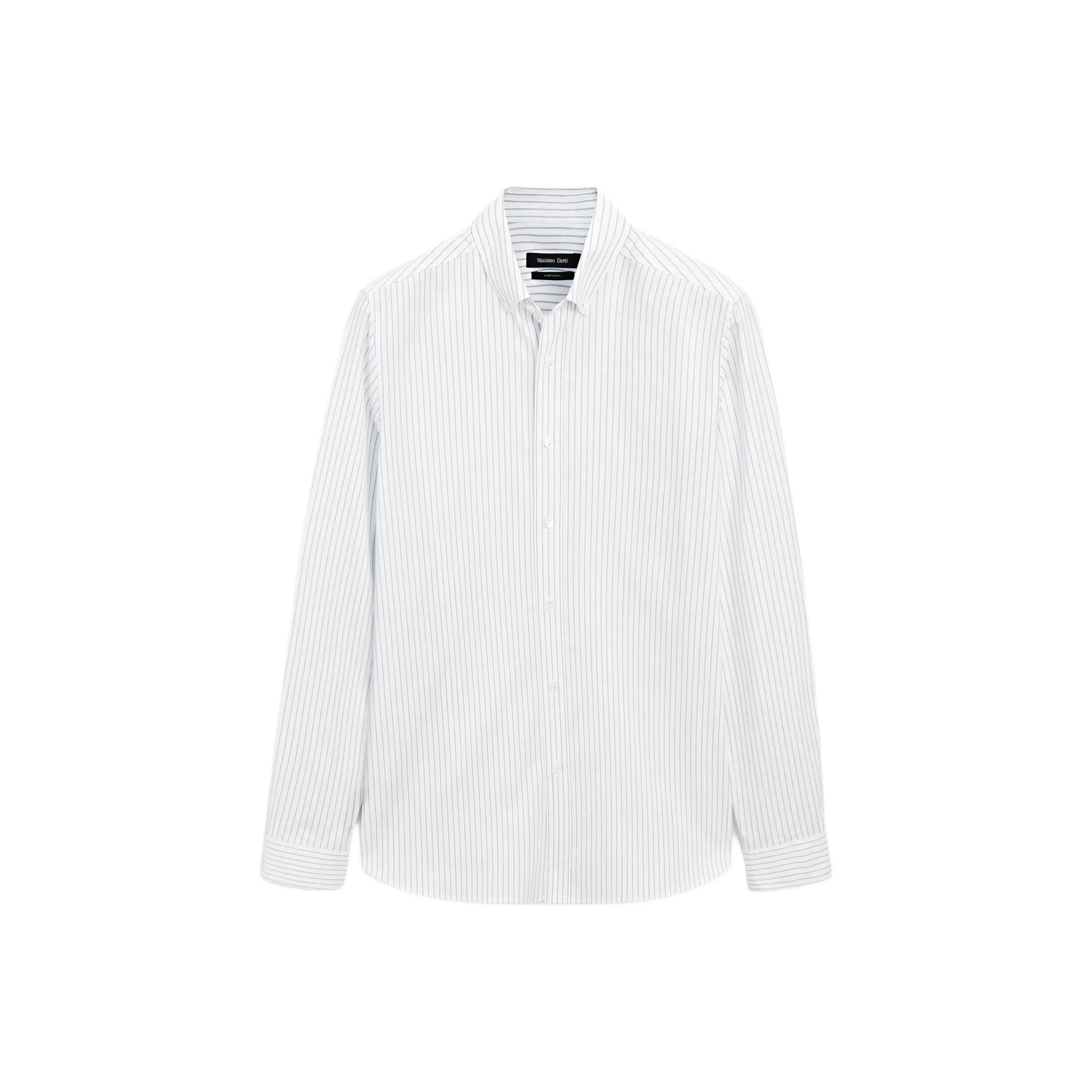 Massimo Dutti Белые Мужские Рубашки