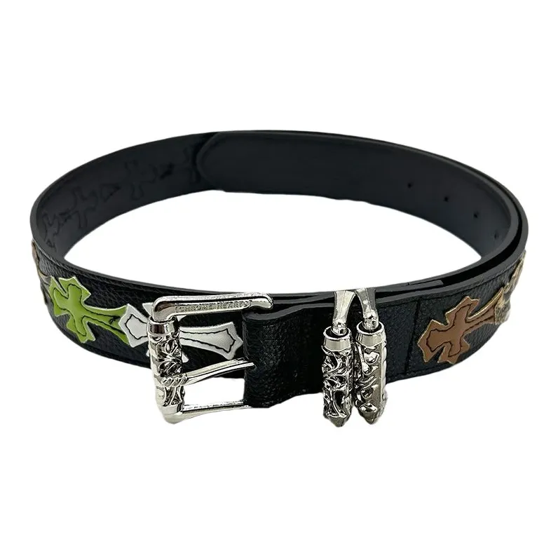 Lanza Ремни из коровьей кожи унисекс ширина 3,7 см