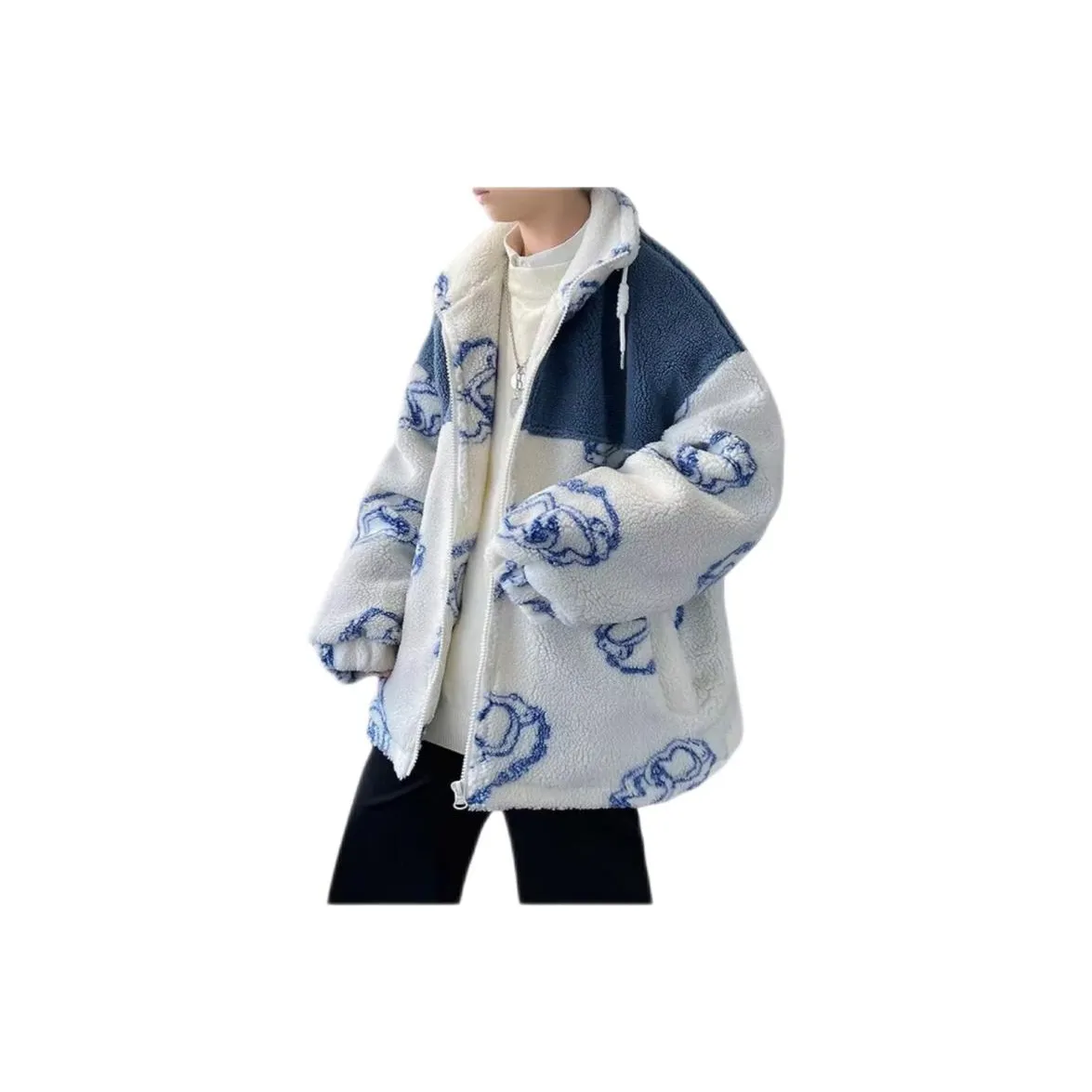 NRXX Белый Мужской Пуховик