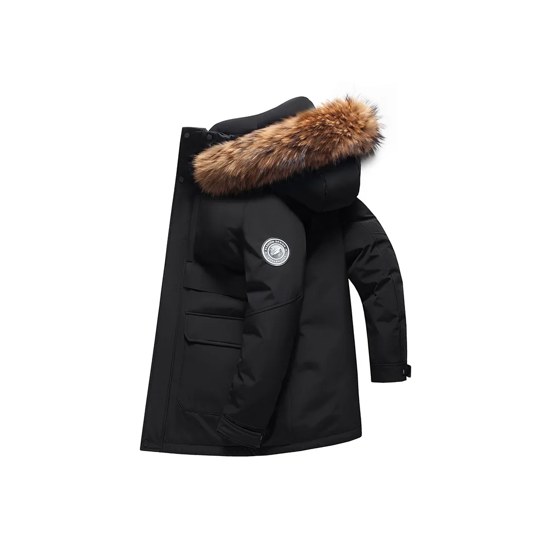 Yalu Warm Down Jackets 2025 Winter Пуховик Мужской