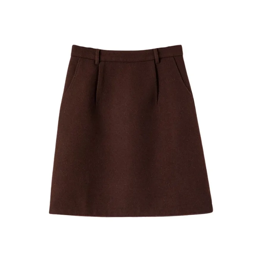 Late White Повседневные короткие юбки Женские