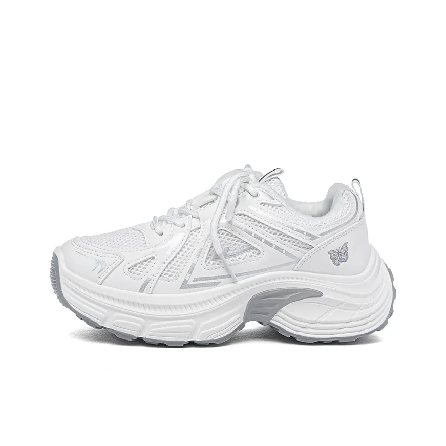 Warrior Low Топ Толстая подошва Кроссовки Женские