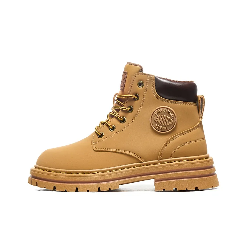 Warrior Short Martin Boot Unisex Brown