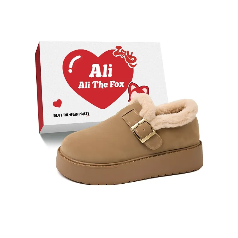 Али Тх Фокс Термический Флис С Подкладкой Минималистский Стиль Универсальный Ботинки для снега Женские