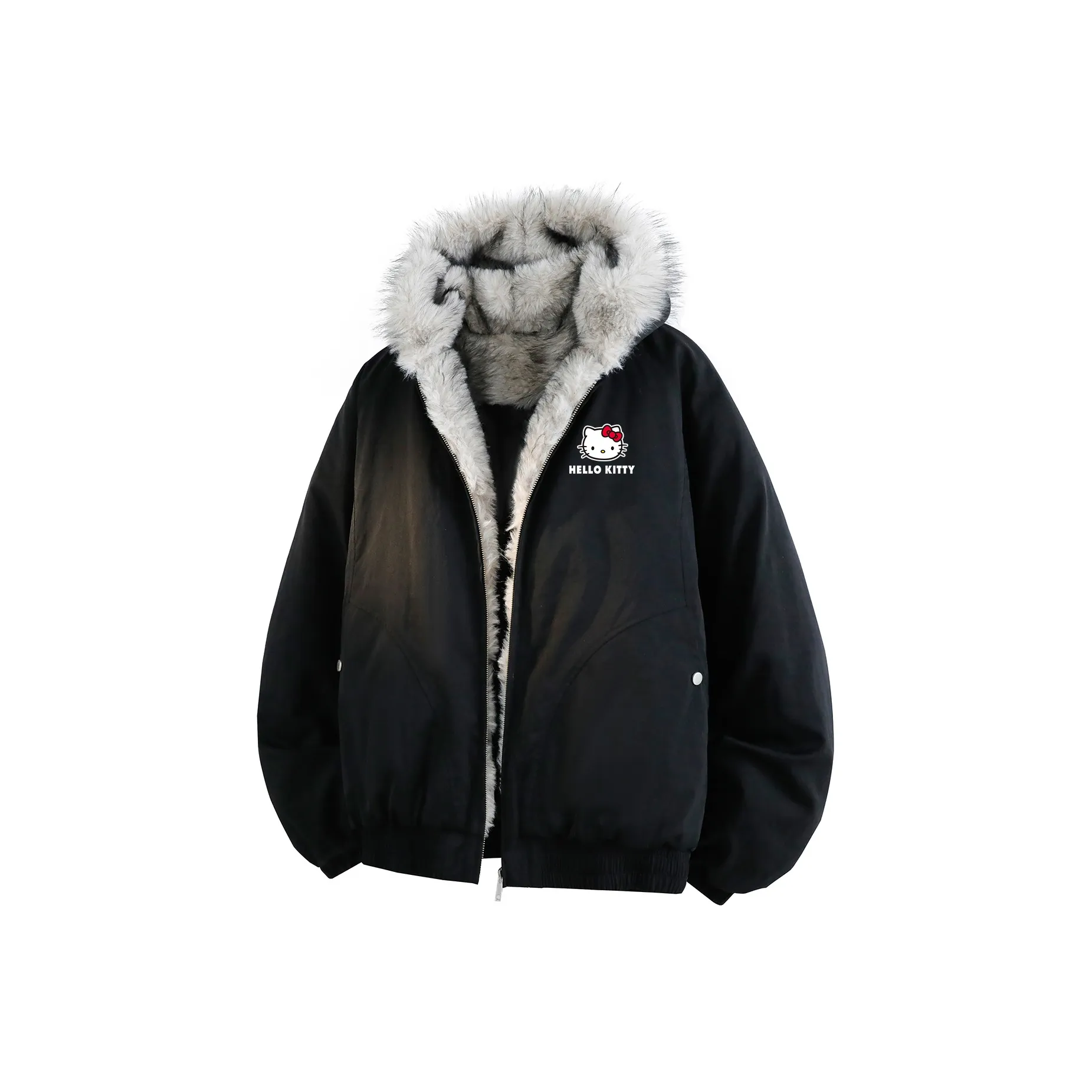 Sanrio x Hello Kitty Хелло Китти SS25 Пуховая куртка Унисекс