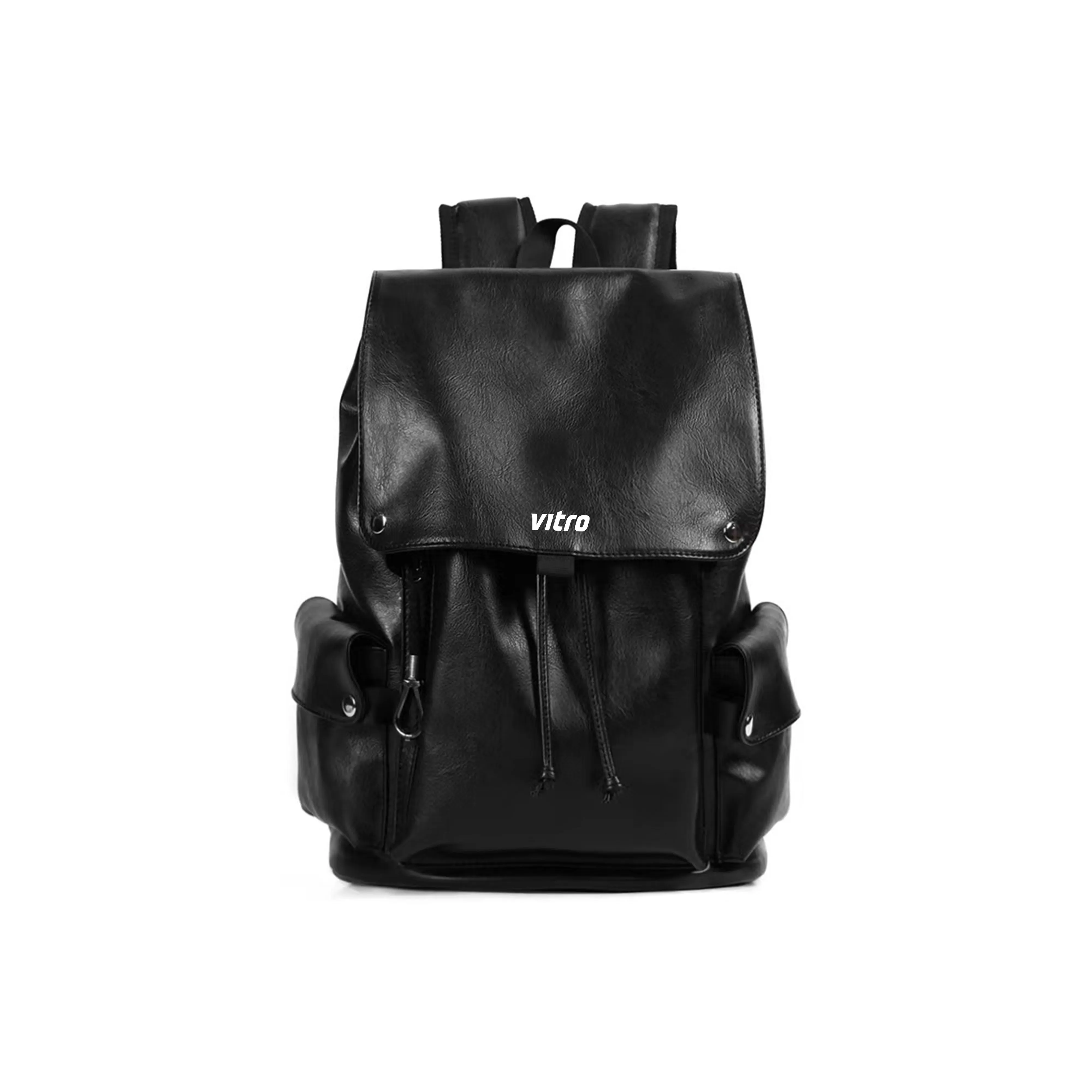 VITRO ПУ (полиуретан) Рюкзак Стандартный Унисекс Черный Хаки Серый