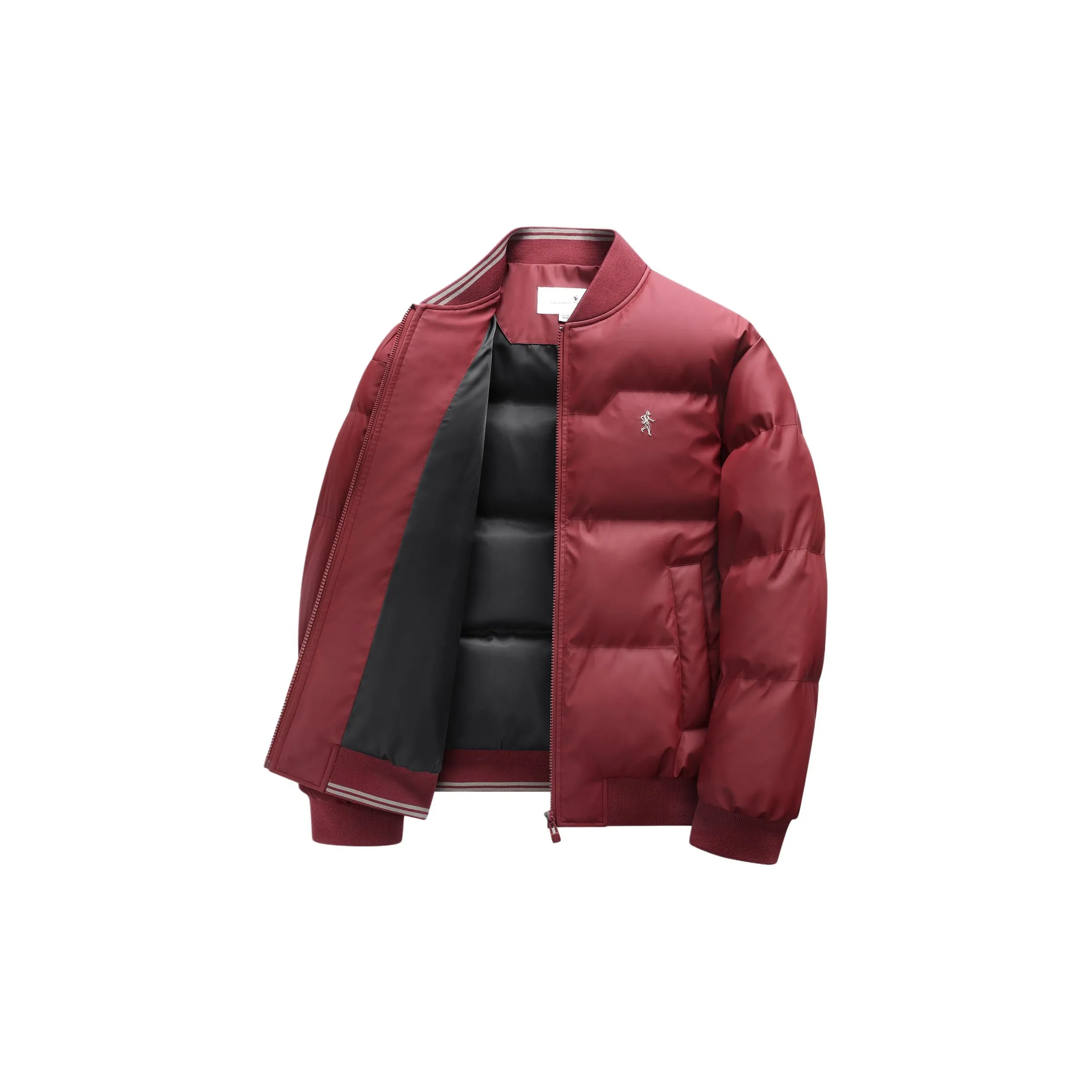 Dance with Wolves Пуховик Мужской Темно-Красный