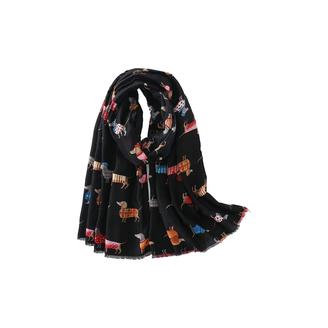 ACUC Хлопок лен смесь вязаные шарфы женские