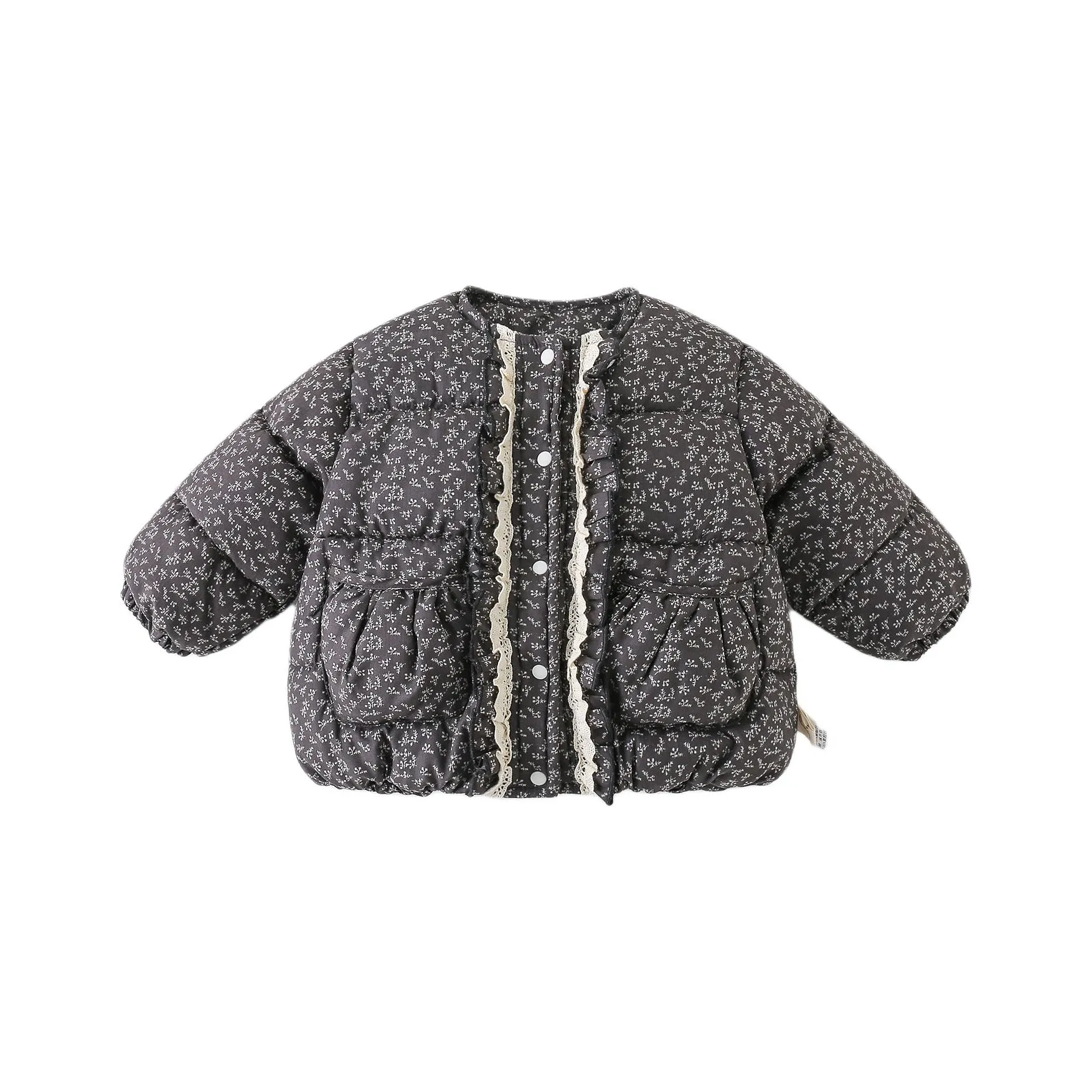 XiaoJinBu Black Baby Утеплённые куртки