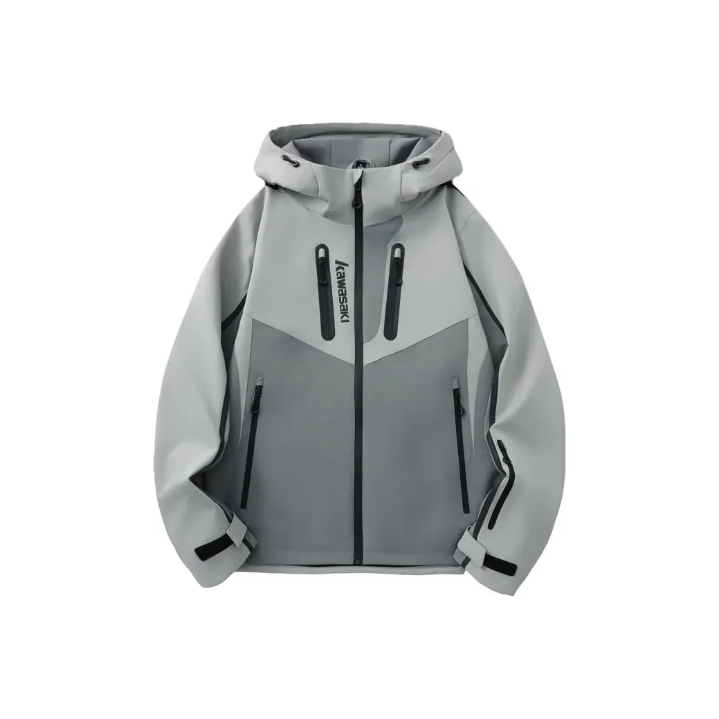 Кавасаки Байкер Куртка Элемент Узор Унисекс