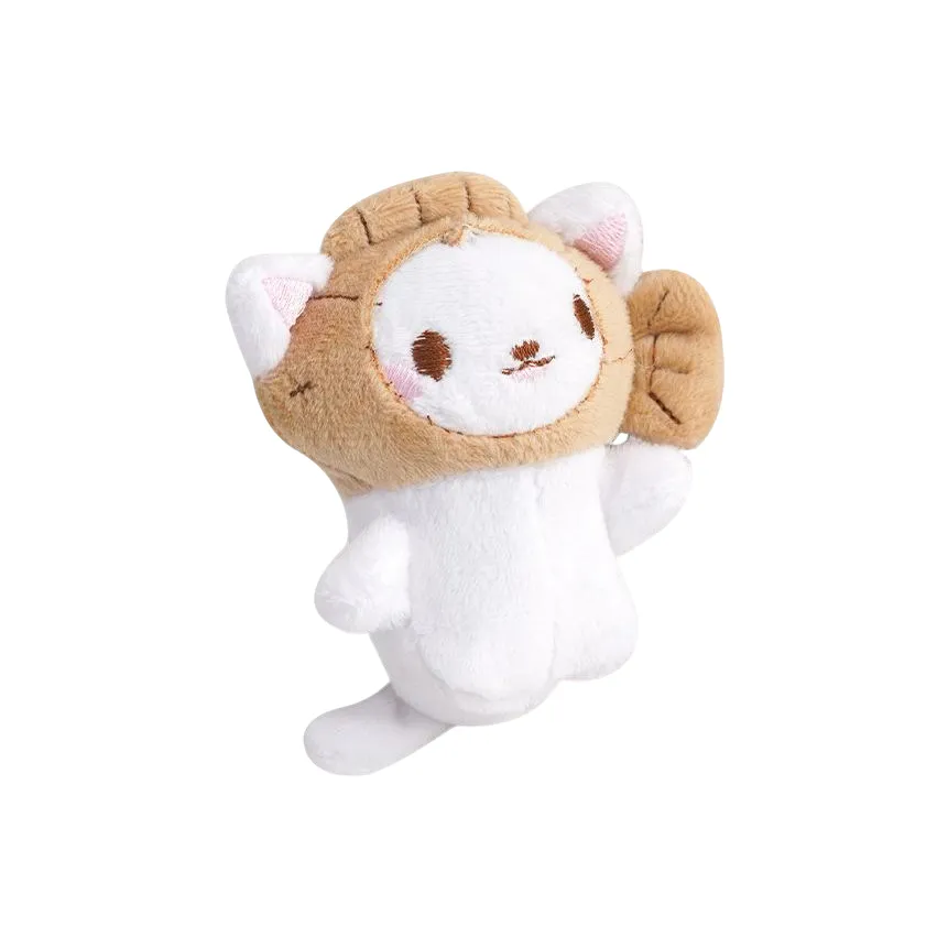 Yi Jia Ai Милый Taiyaki Котенок Очаровательная Кукла Украшение Плюшевая Подвеска 10 см Рекомендуемый рост