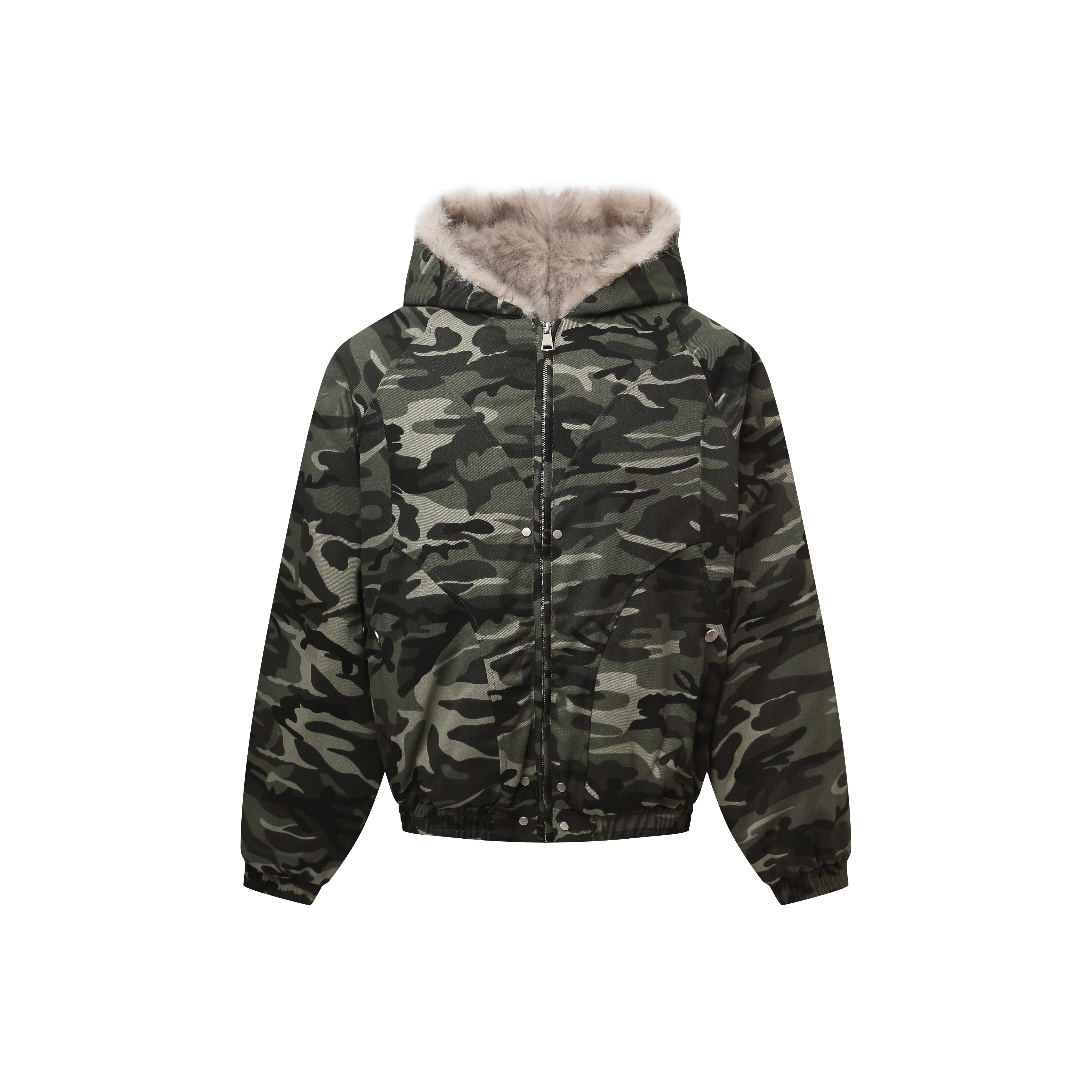 YPUT Камуфляж Унисекс Пуховики