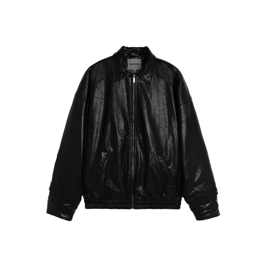 Bodydream Черные Мужские Кожаные Куртки