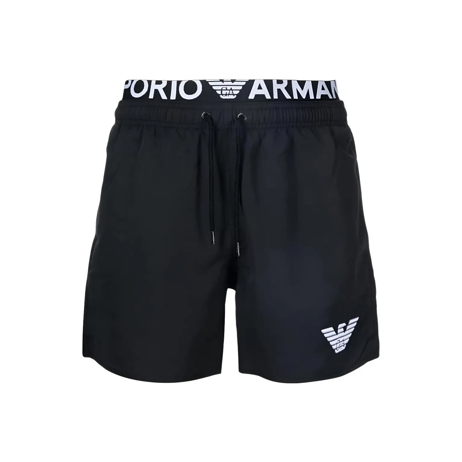 EMPORIO ARMANI SS22 Пляжные шорты Мужские Черные