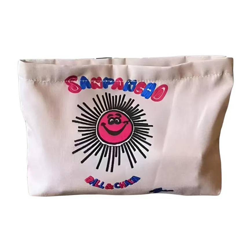 ALOENEY Холст Путешествие Хранение Сумка Женская Белая