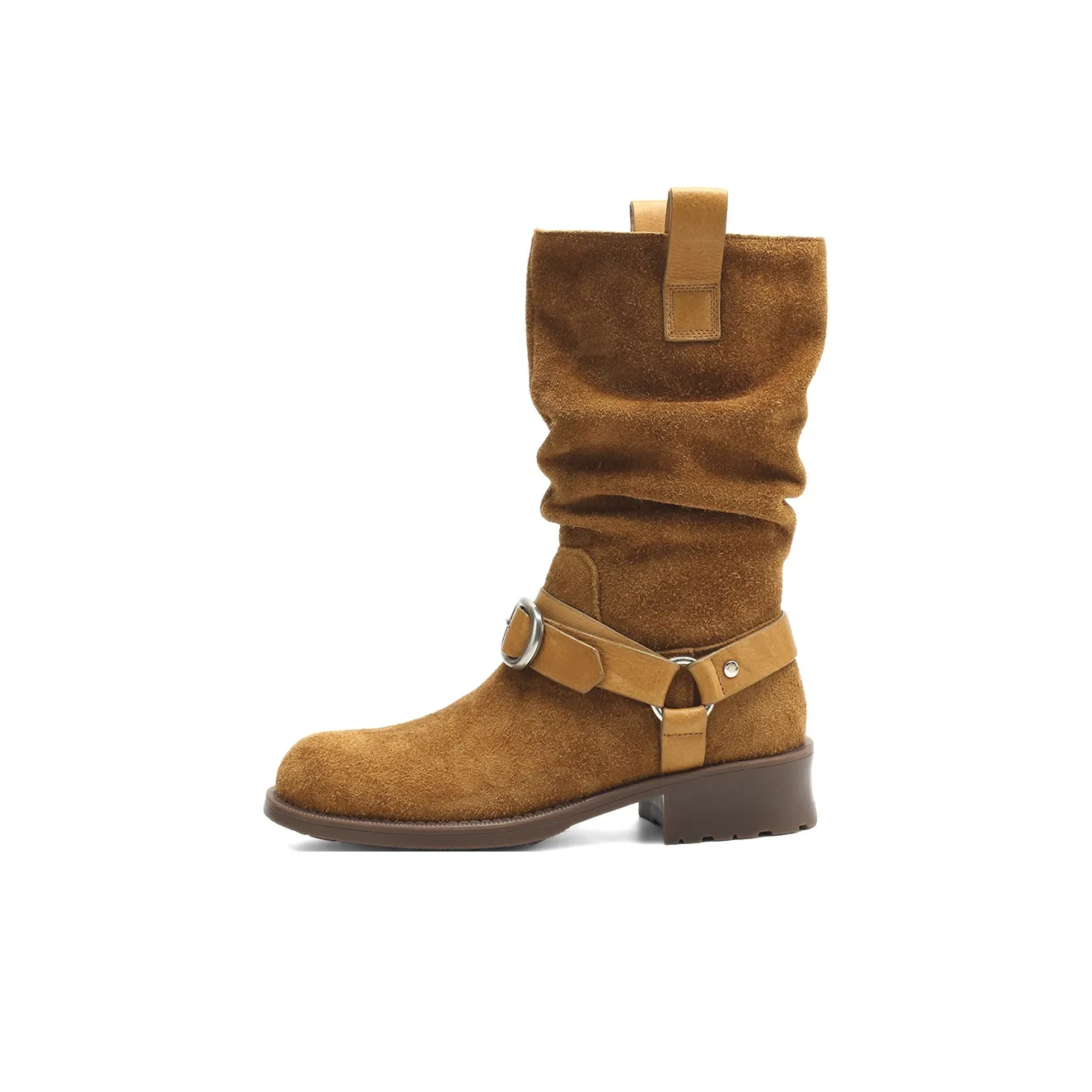 BOERDIQI SLOUCHY Ботинки Носки Crew Martin Boot 3,8 см Женские