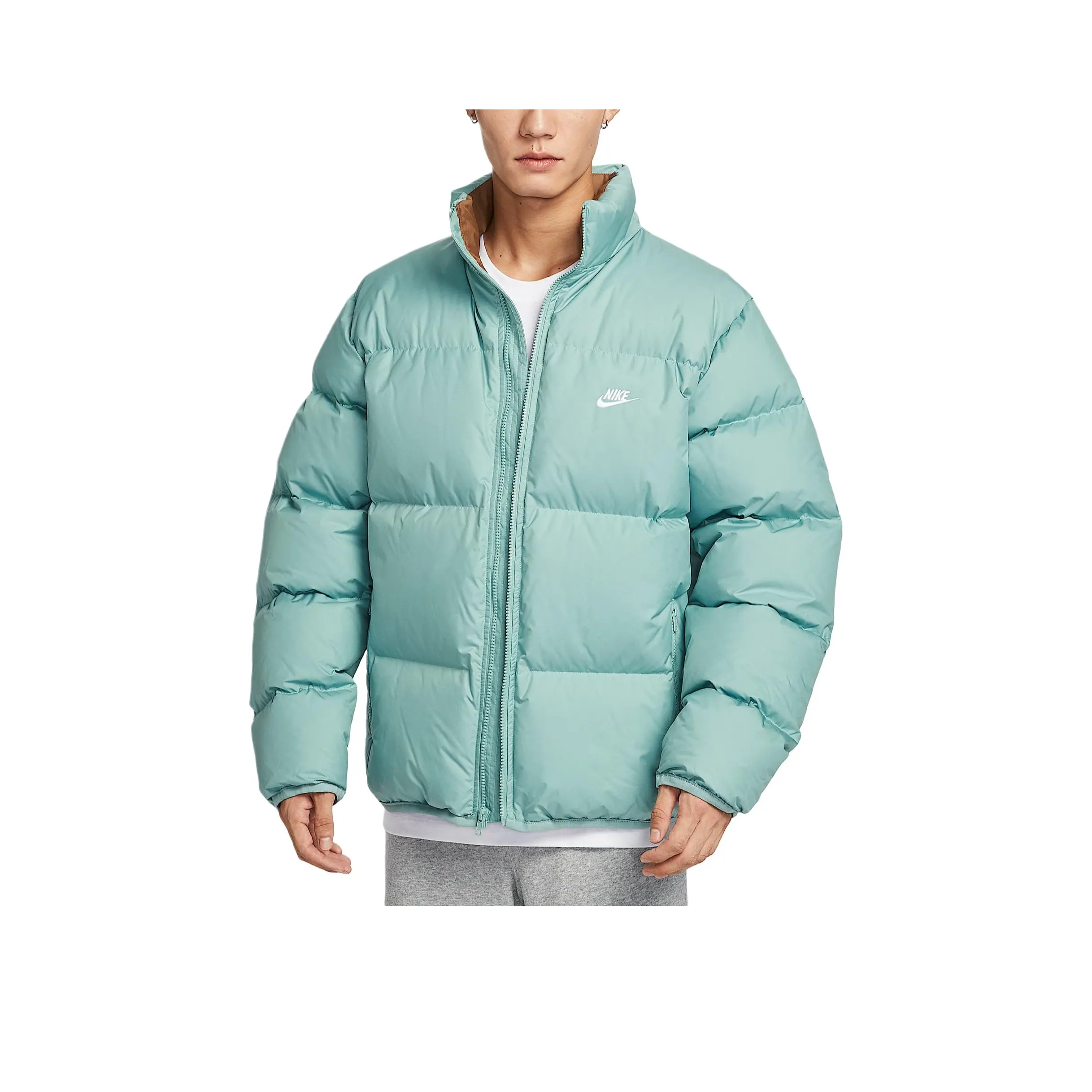 Nike Sportswear Club Синий Мужской Пуховик