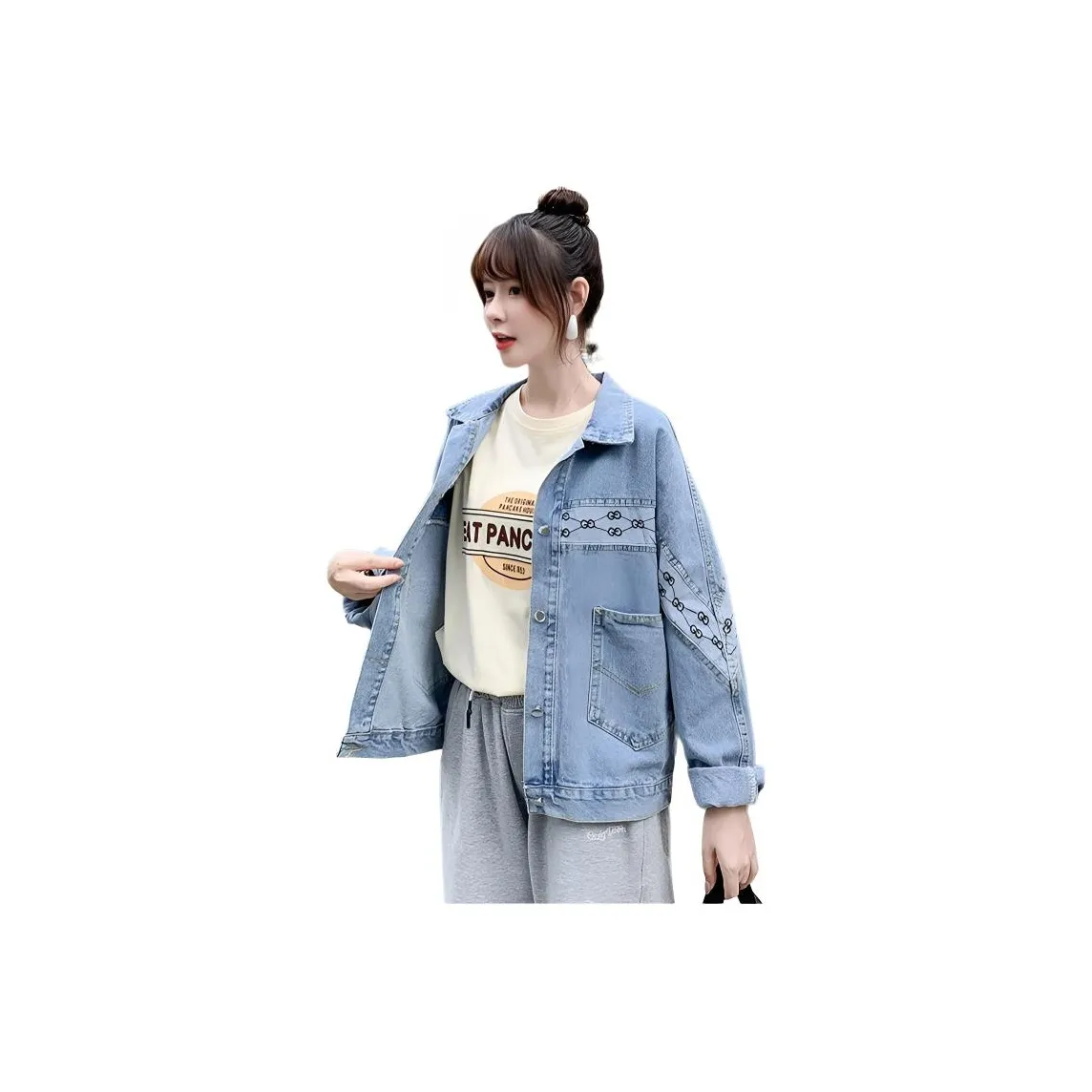 LADYXIEXIE Denim Jacket Women's