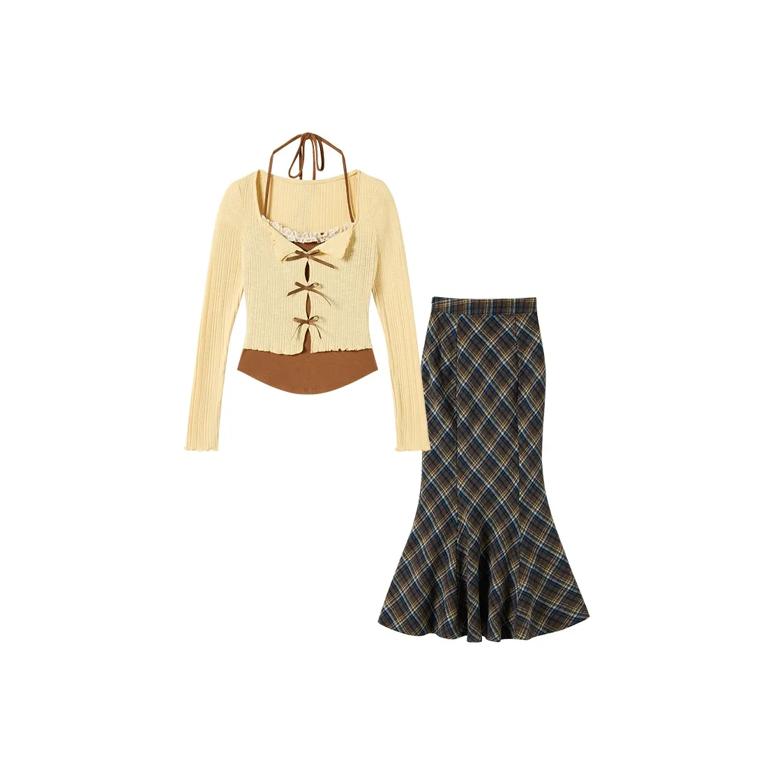 FABRIC PIG Изображение Цвет Женские Комплекты с Юбкой