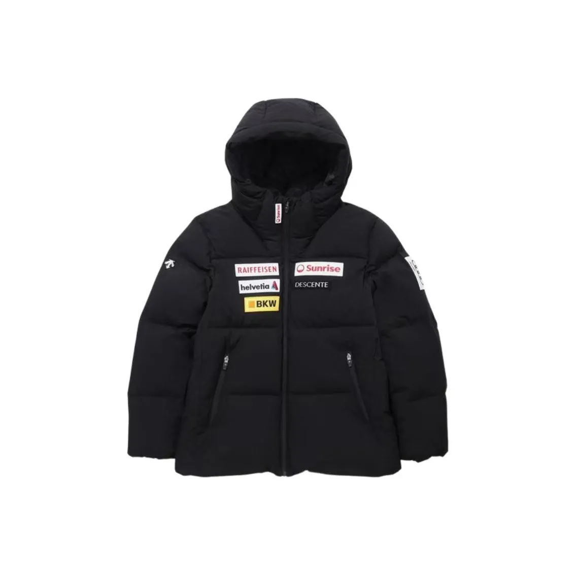 DESCENTE SWISS SKI Куртки и Пальто Мужской Черный