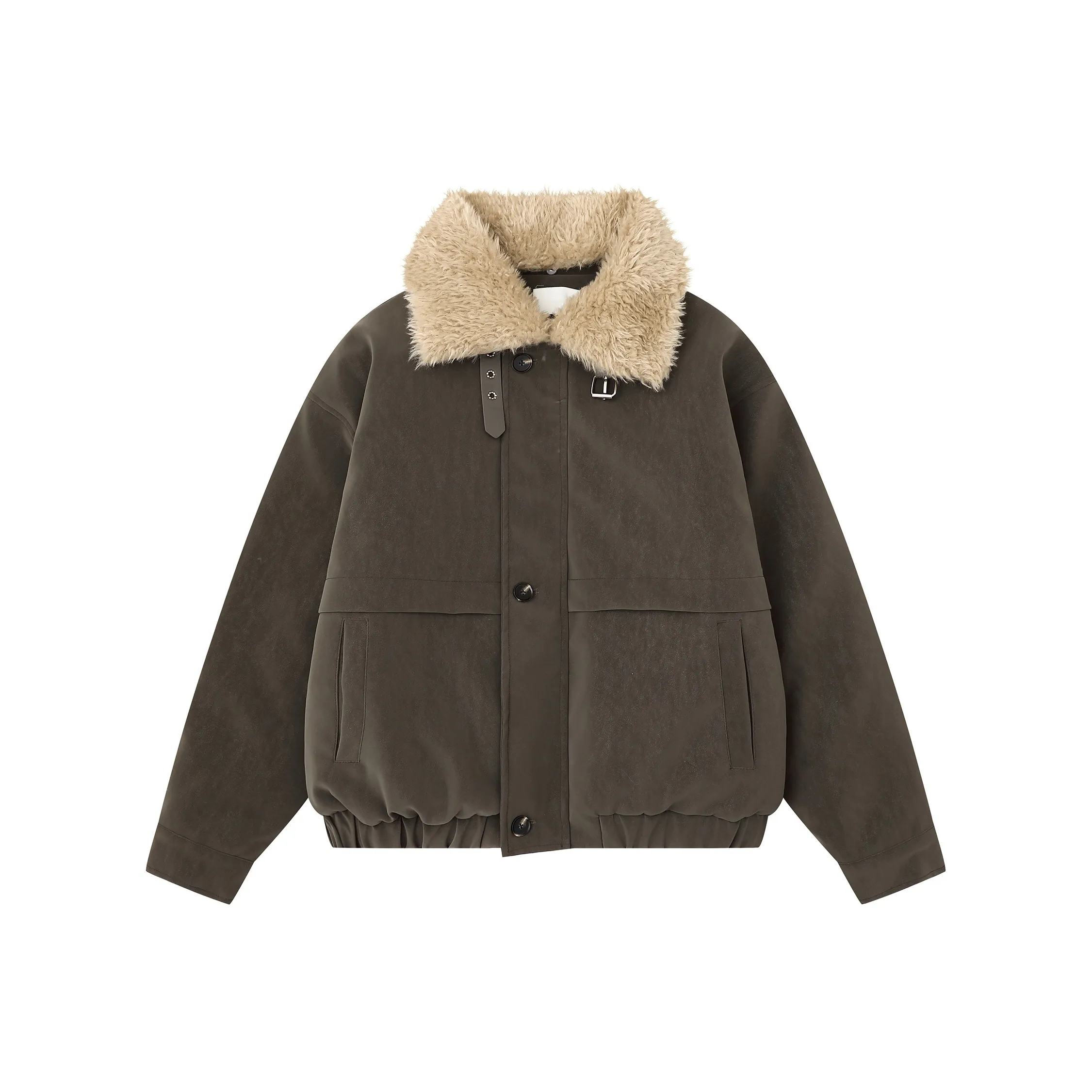 7 SEVFUN Коричневый Женские пуховики