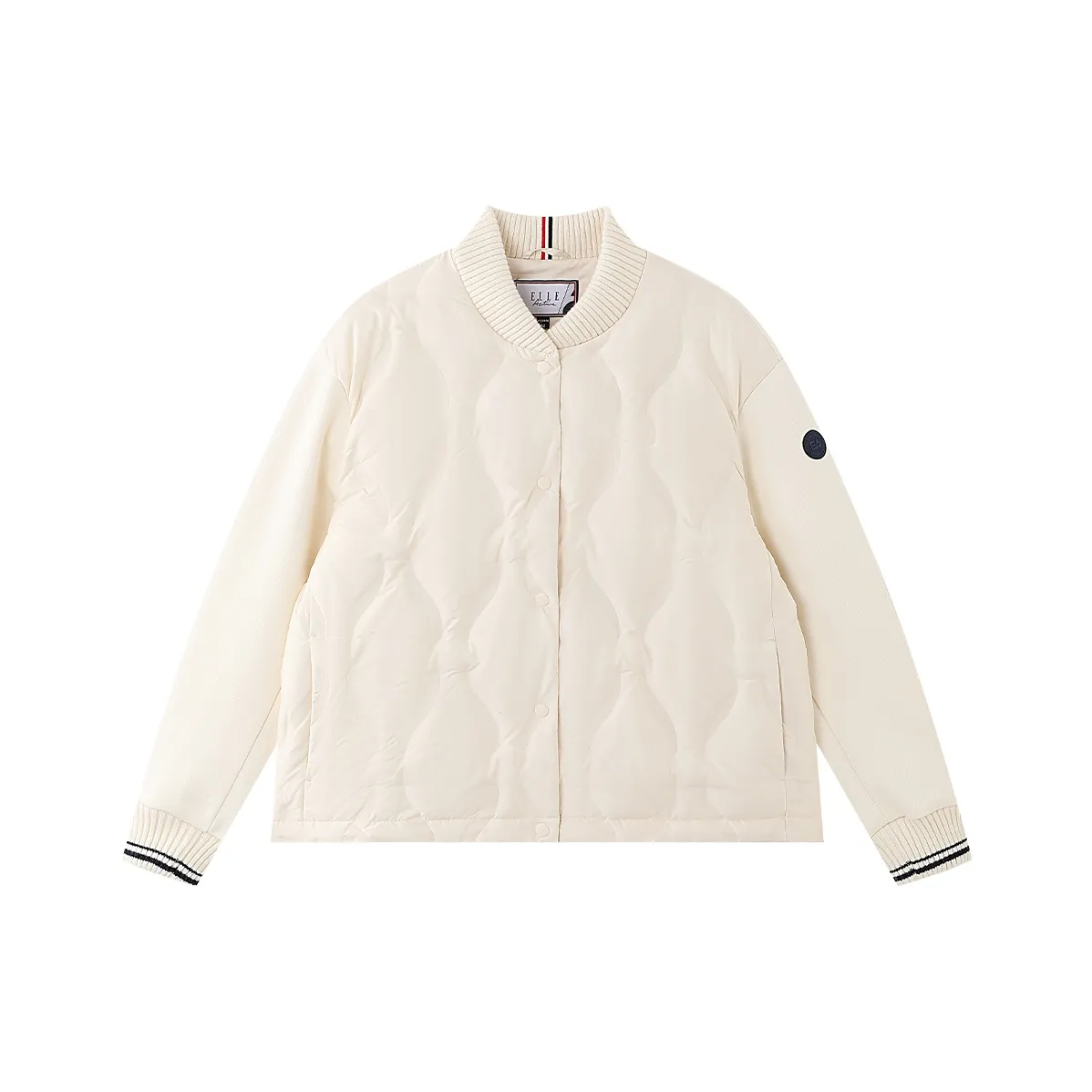 ELLE Active Cropped Down Jacket Coat Women's